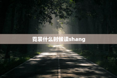 霓裳什么时候读shang