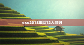 exo2018年以12人回归