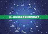水瓶座今年的爱情如何(星座专家介绍2023年爱情运势)