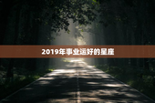 2019年事业运好的星座