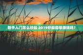 新手入门怎么炒股 2019炒股能够赚钱吗？
