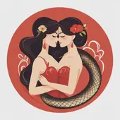 属蛇的最佳婚配属相表大全图片女