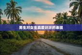 男生对女生真爱坏坏的表现