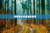 领导暗恋你最准的表现