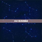 4061机芯什么水平(介绍这款机芯的性能如何)