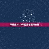 摩羯座2023年的全年运势女性(事业上有所突破感情生活更加丰富多彩)