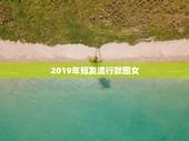 2019年短发流行款图女