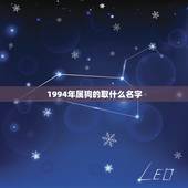 1994年属狗的取什么名字(如何为你的宝宝选择一个吉祥的名字)