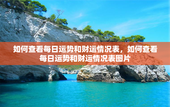 如何查看每日运势和财运情况表，如何查看每日运势和财运情况表图片