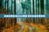 高速收费标准2020明细 明年高速收费新规