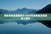 明年养老金调整多少 2020年养老金还会继续上调吗
