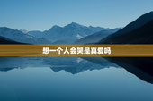 想一个人会哭是真爱吗