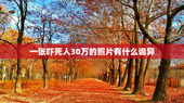 一张吓死人30万的照片有什么诡异