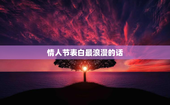 情人节表白最浪漫的话
