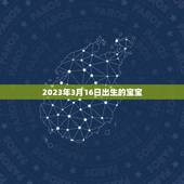 2023年3月16日出生的宝宝(未来是什么样子的一代)