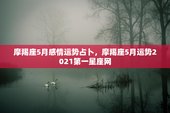 摩羯座5月感情运势占卜，摩羯座5月运势2021第一星座网