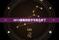 2012属龙的孩子今年几岁了(解密属龙宝宝的历程)